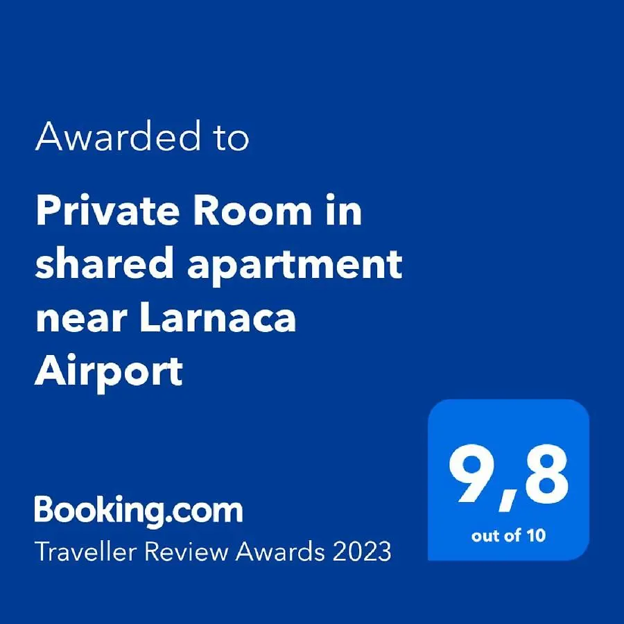 Séjour chez l'habitant Private Room In Shared Apartment Near Larnaca Airport - 24 Hour Shuttle Service Chypre